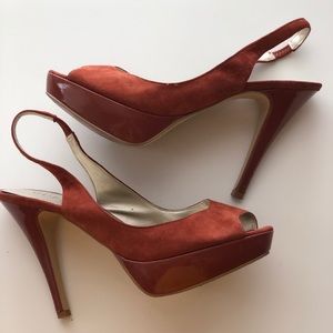 Guess platform heels